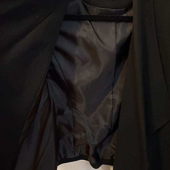 Kenneth Cole Reaction open front tuxedo blazer jacket - Picture 5 of 6